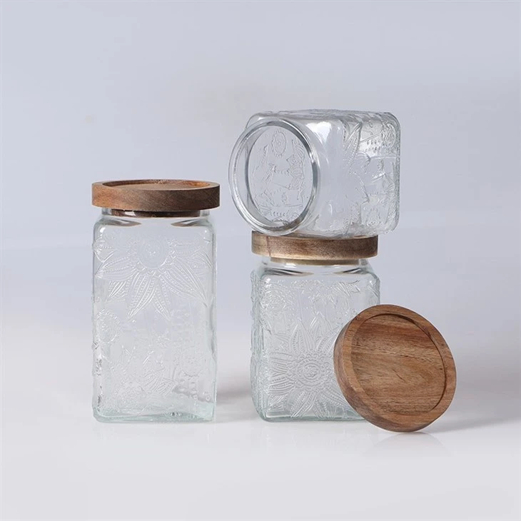 clear glass storage containers